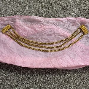 Gold Pant Belt Accessory